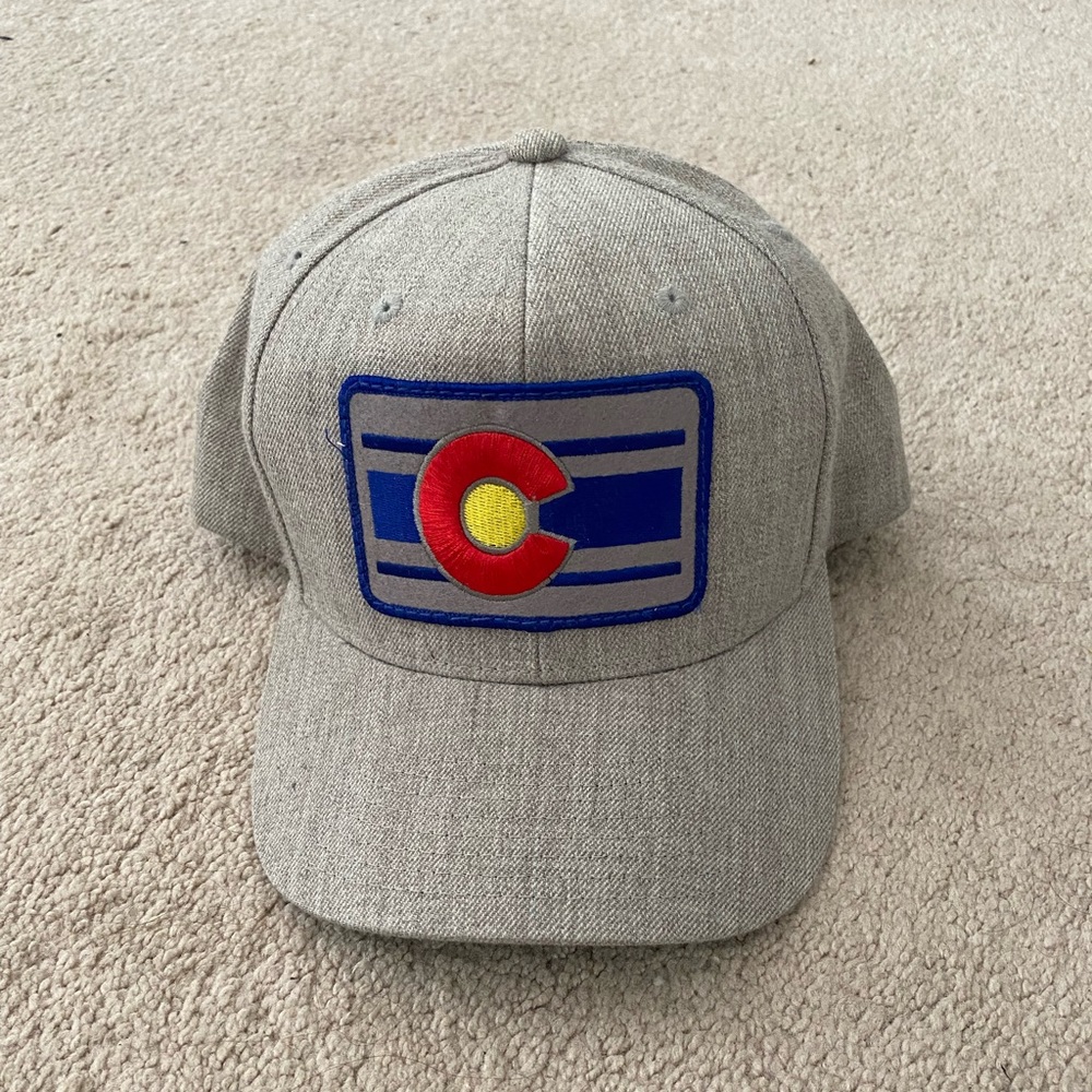 Colorado flag snapback hat